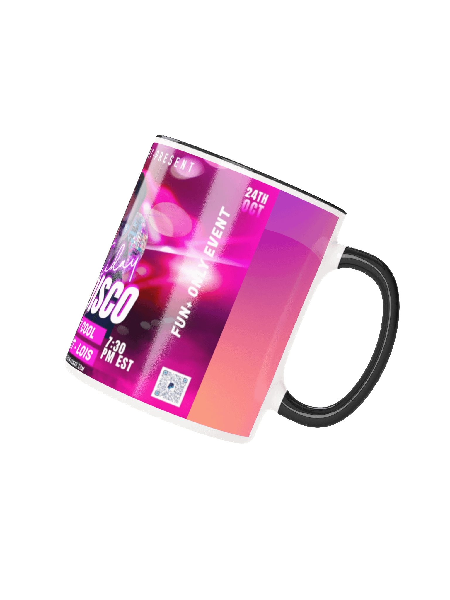 Friday Music Disco Ceramic Mug product image (8)