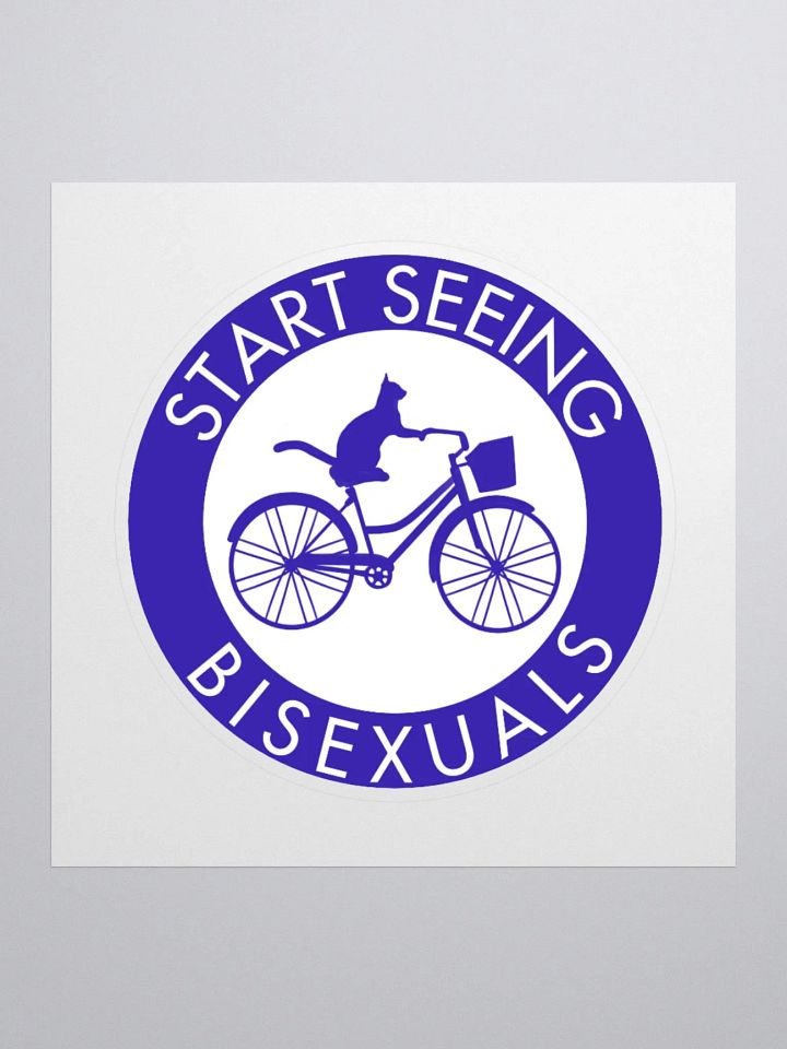 Start Seeing Bisexuals Sticker product image (2)