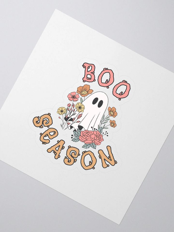 Whimsical Ghost Kiss Cut Stickers product image (2)