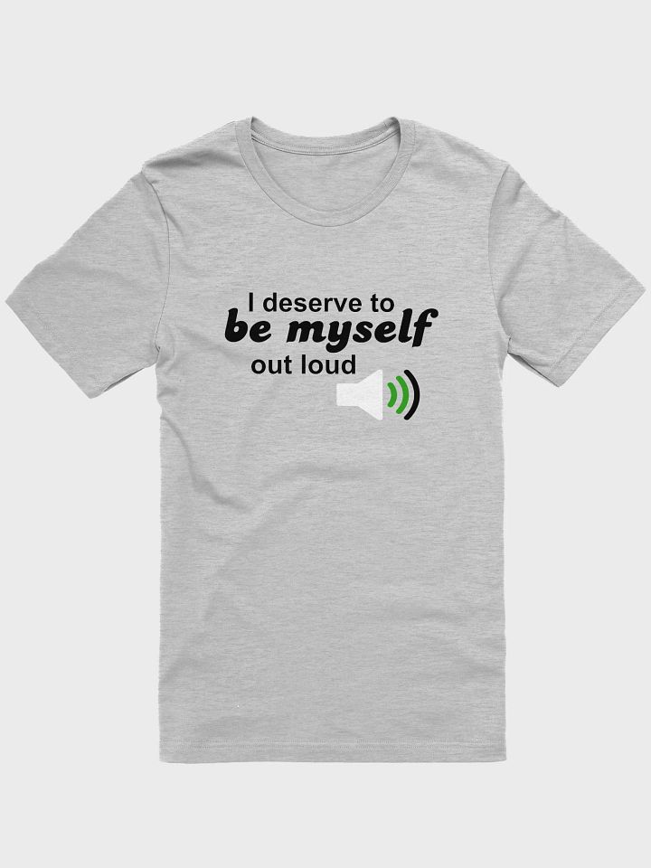 be myself out loud neutrois t-shirt product image (1)