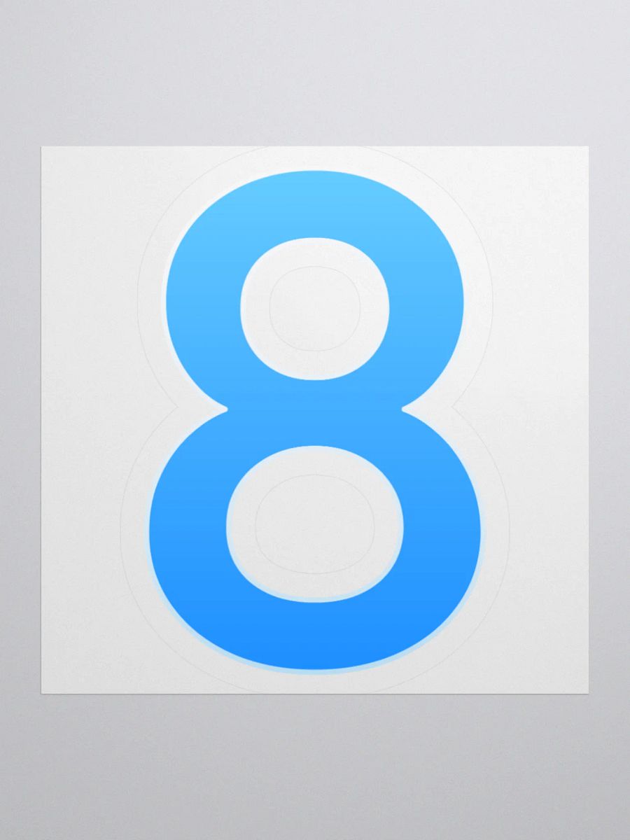 8 Sticker: Ocean product image (1)