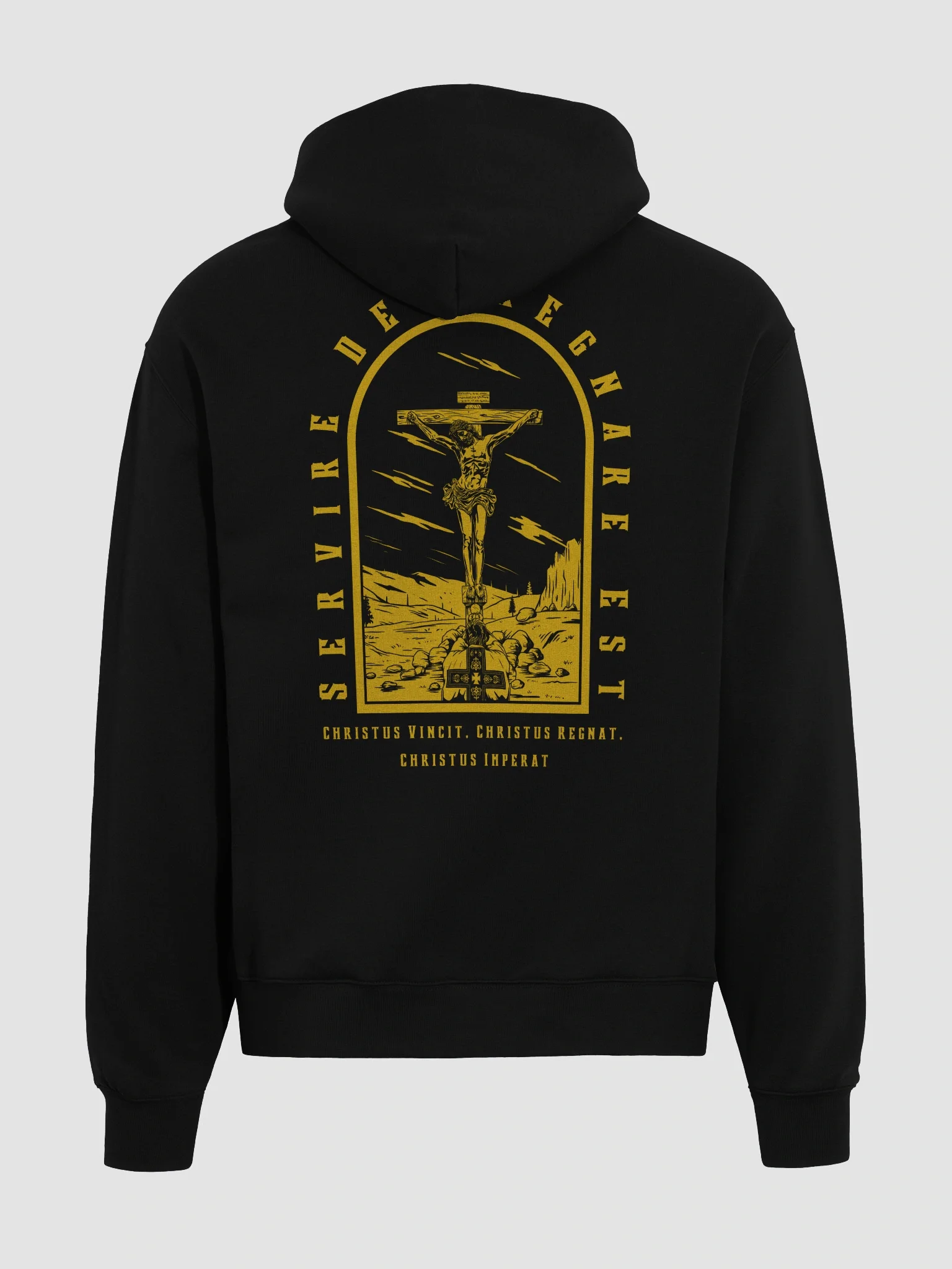 To Serve God is to Reign! - Oversized Hoodie product image (1)