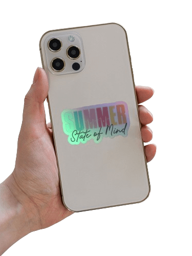 Summer - State of Mind - Holographic Sticker Sheet product image (1)