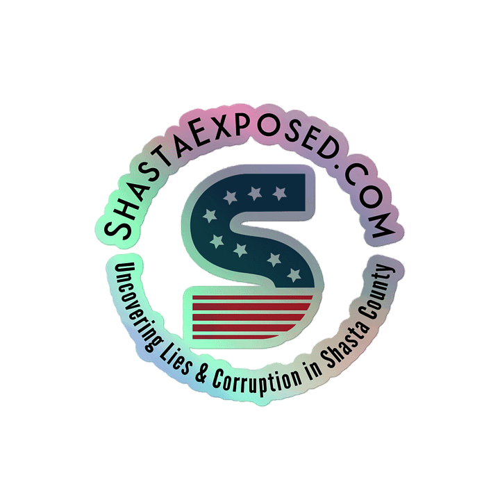 Round Shasta Exposed Hologram Sticker product image (2)