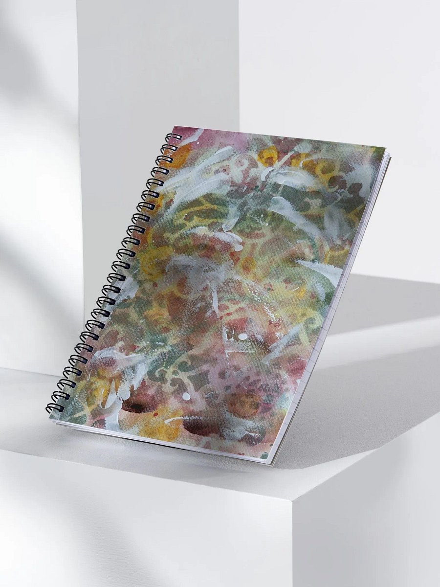 Flourish with Green Spiral Notebook product image (3)