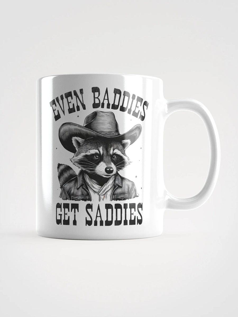 Even Baddies Get Saddies Raccoon Mug product image (2)
