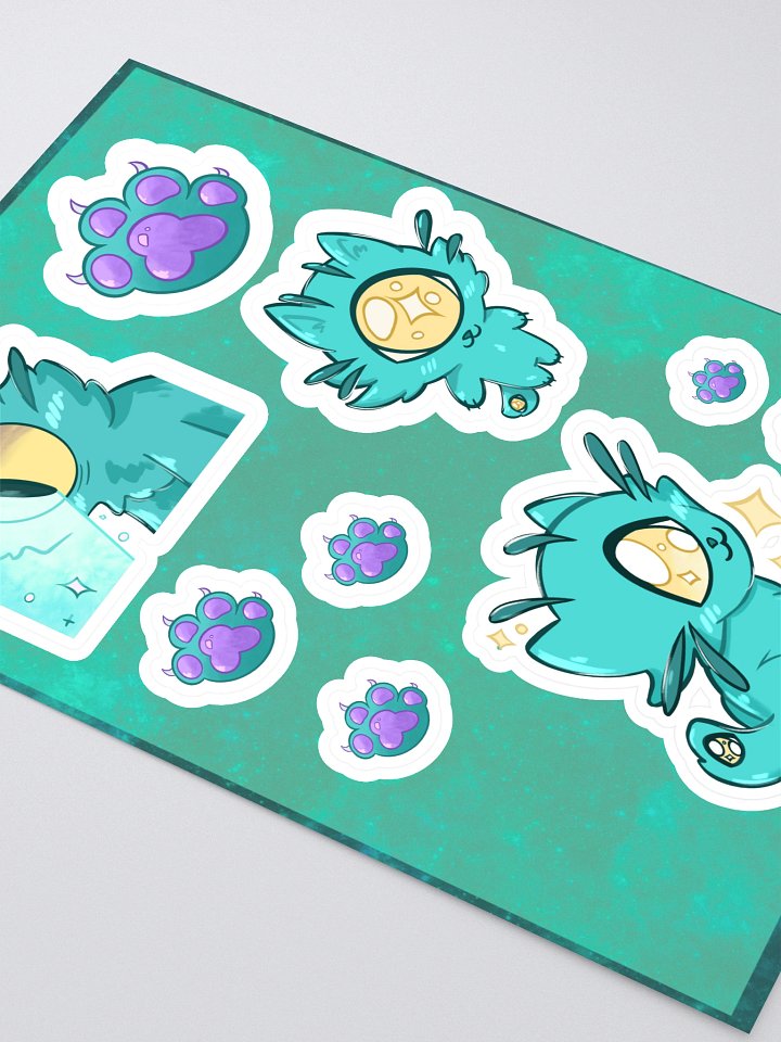 Beam The Cat Sticker Sheet product image (2)