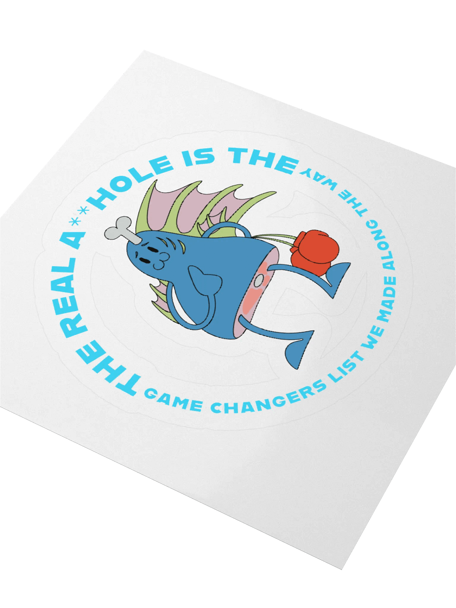 Game Changer Sticker product image (7)