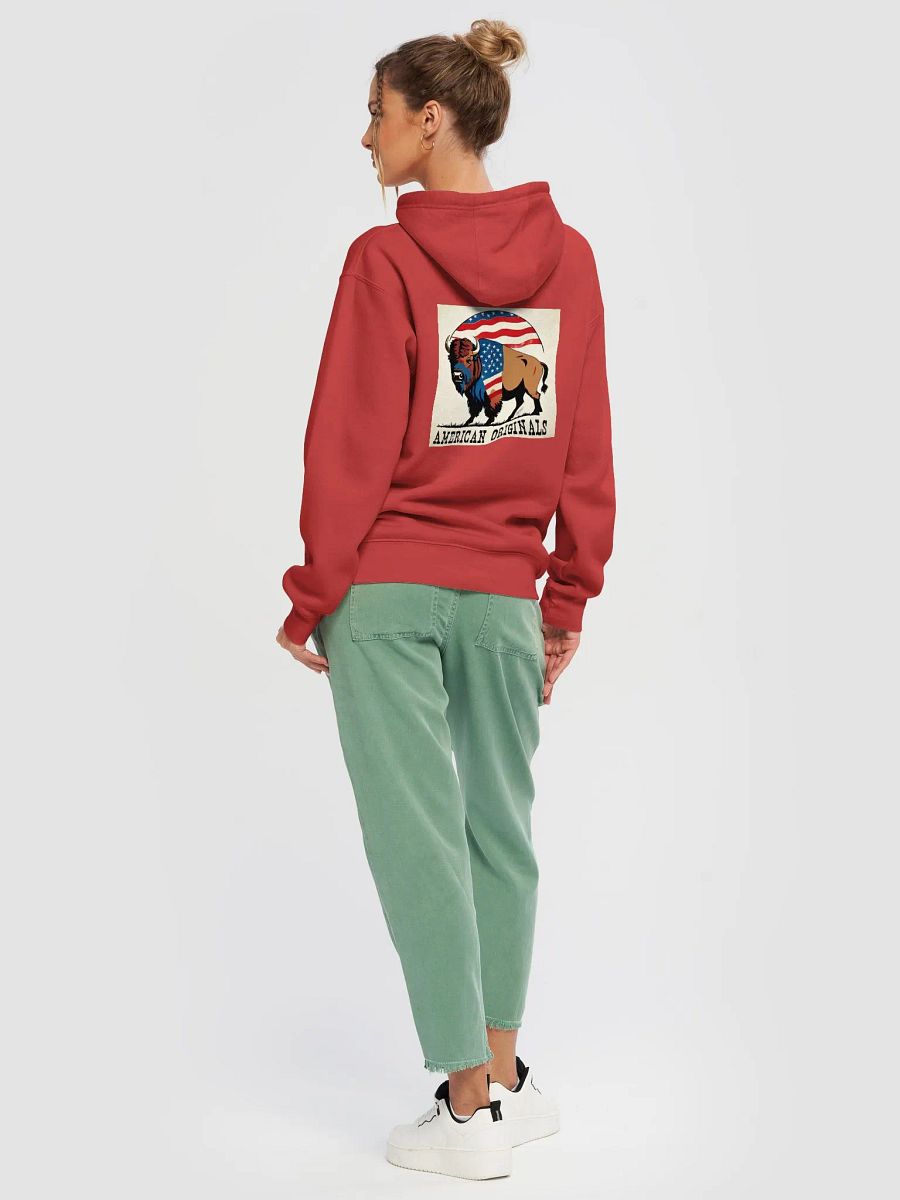American Original Bison Pull Over Hoodie product image (43)
