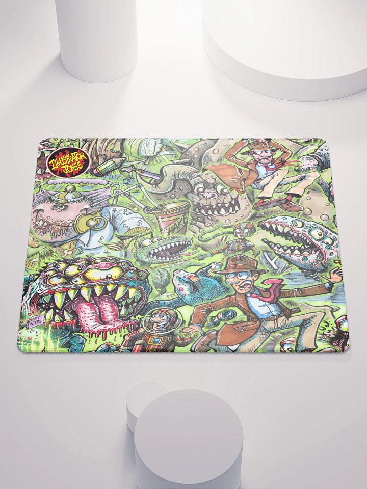 Illustrator Jones Gaming Mouse Mat product image (1)