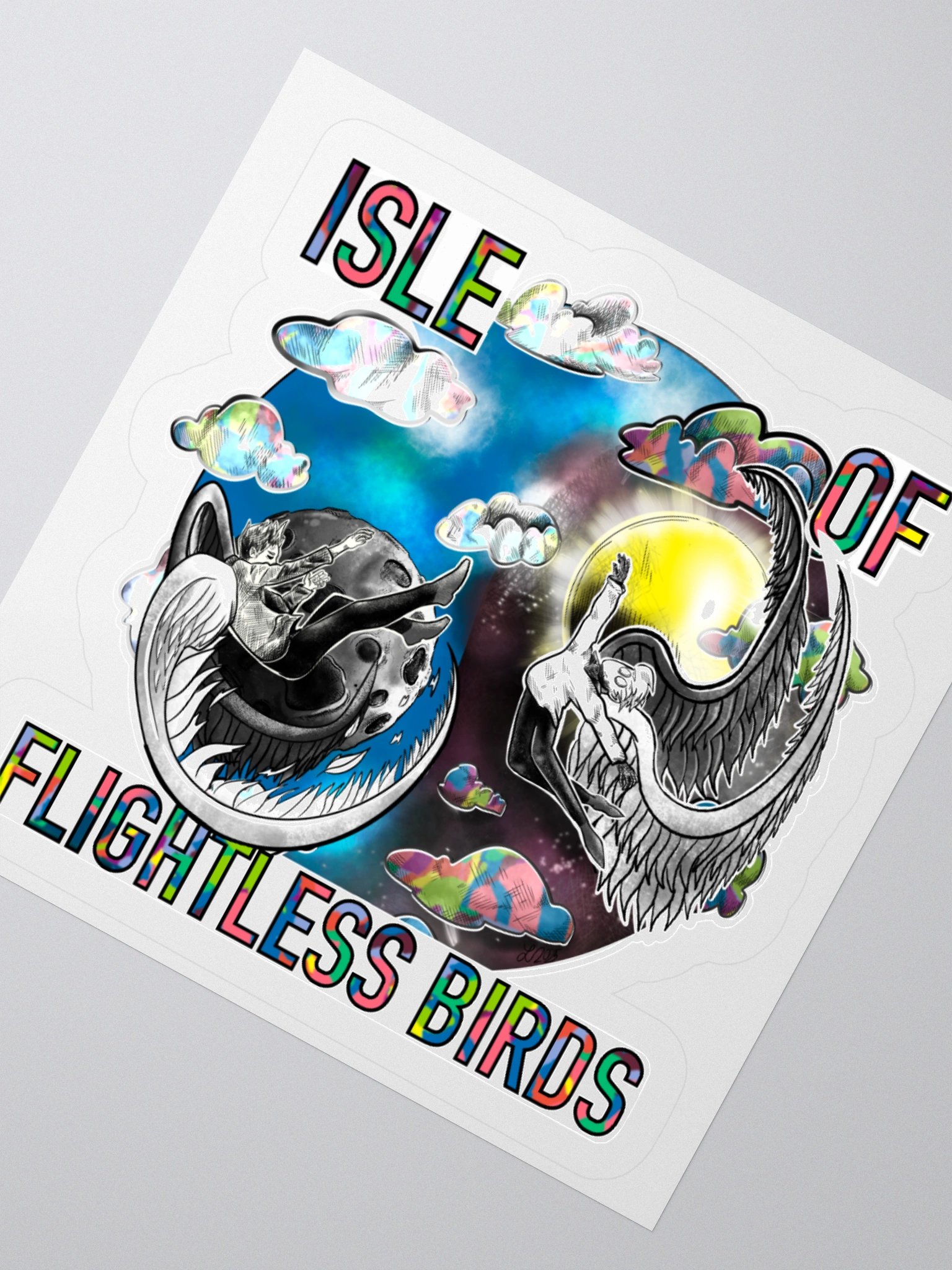 twenty one pilots - Isle of Flightless Birds Sticker product image (2)