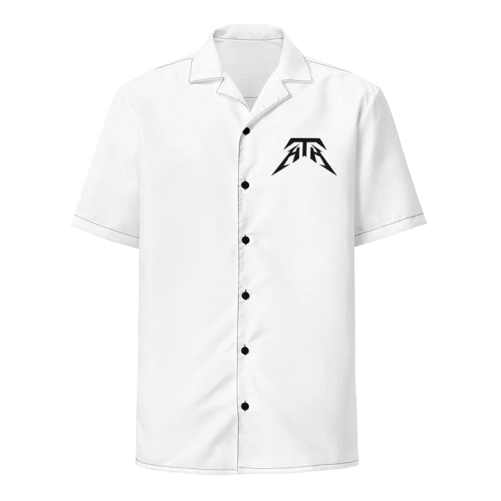 HTH Stinger Logo Hawaiian Print Button-up Shirt product image (1)