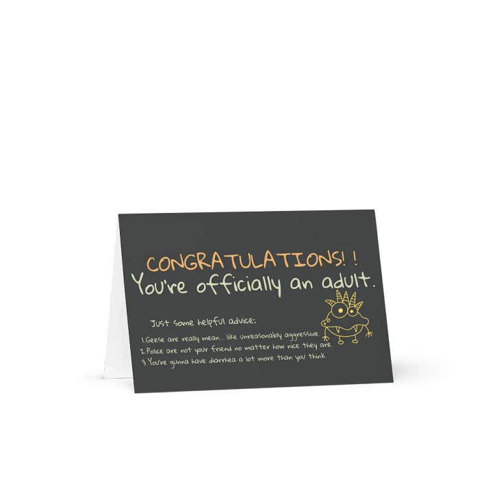Funny Graduation Card product image (1)