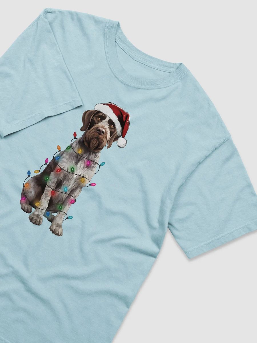 Funny German Wirehaired Pointer Christmas T-Shirt for GWP Paw-rents product image (16)