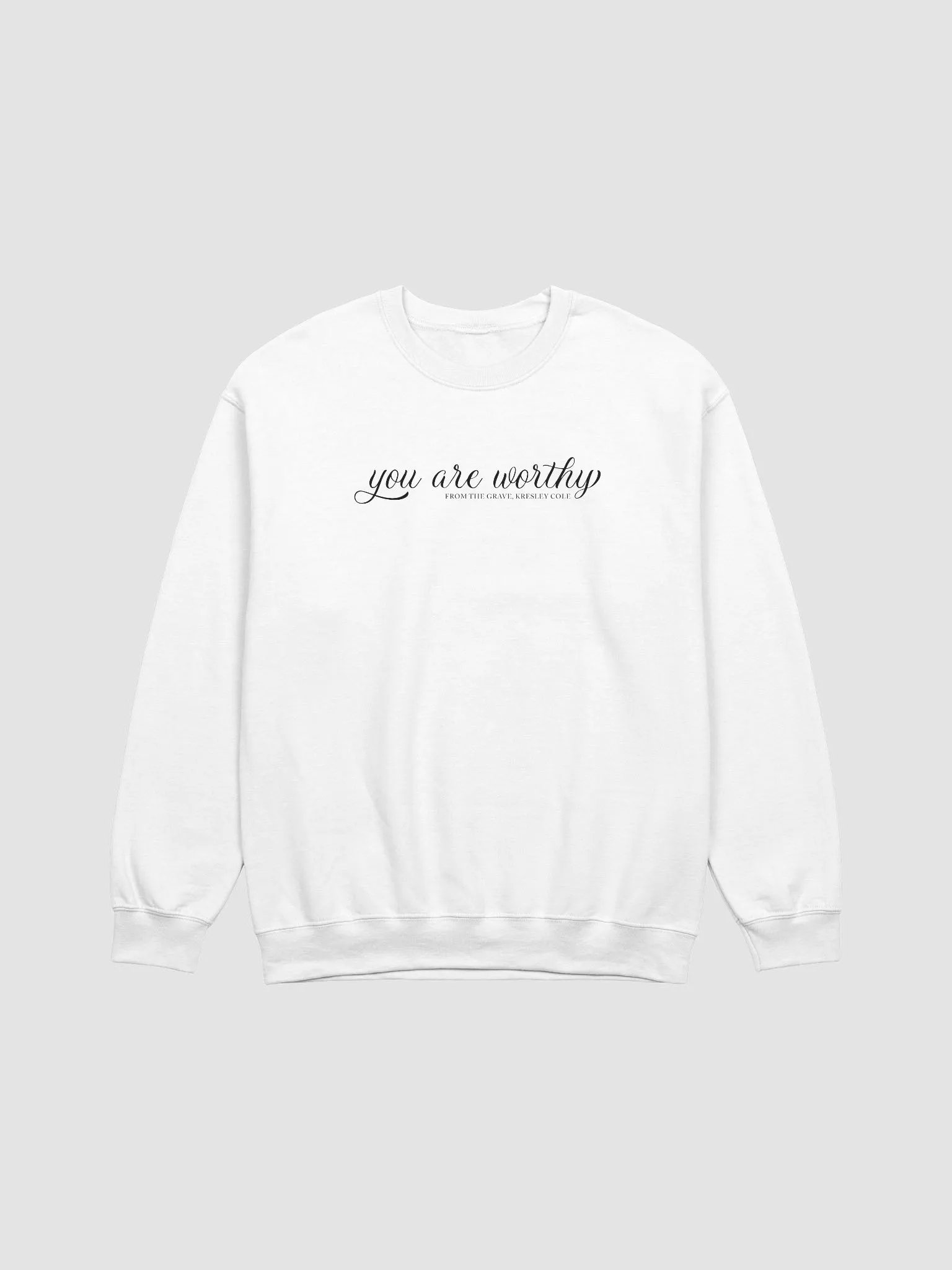 You Are Worthy Classic Crewneck Sweatshirt product image (25)