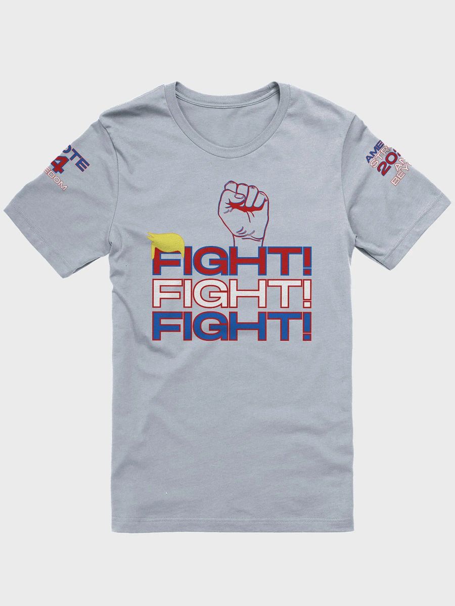 Trump USA Super Patriot Fight! Fight! Fight! Unisex Supersoft Tee product image (5)