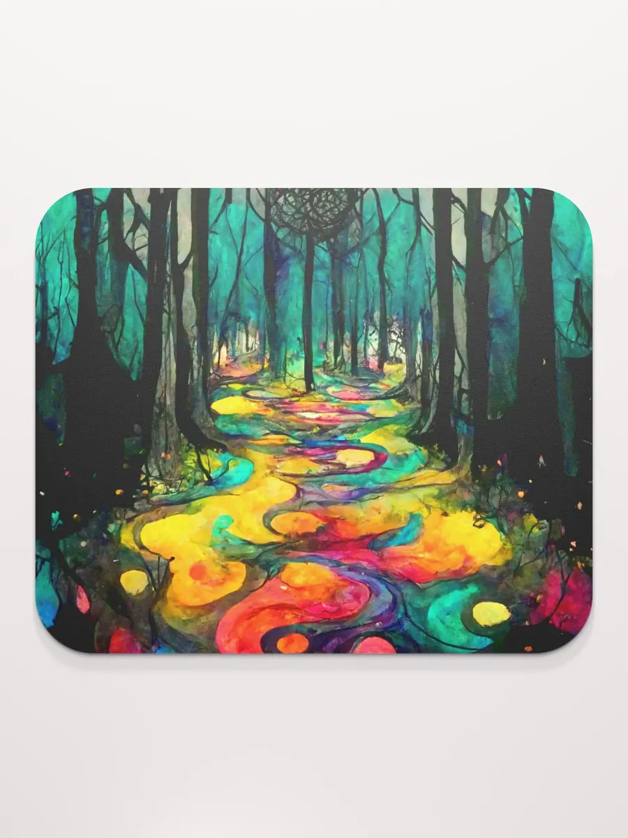 Psychedelic Forest Mouse Pad product image (2)