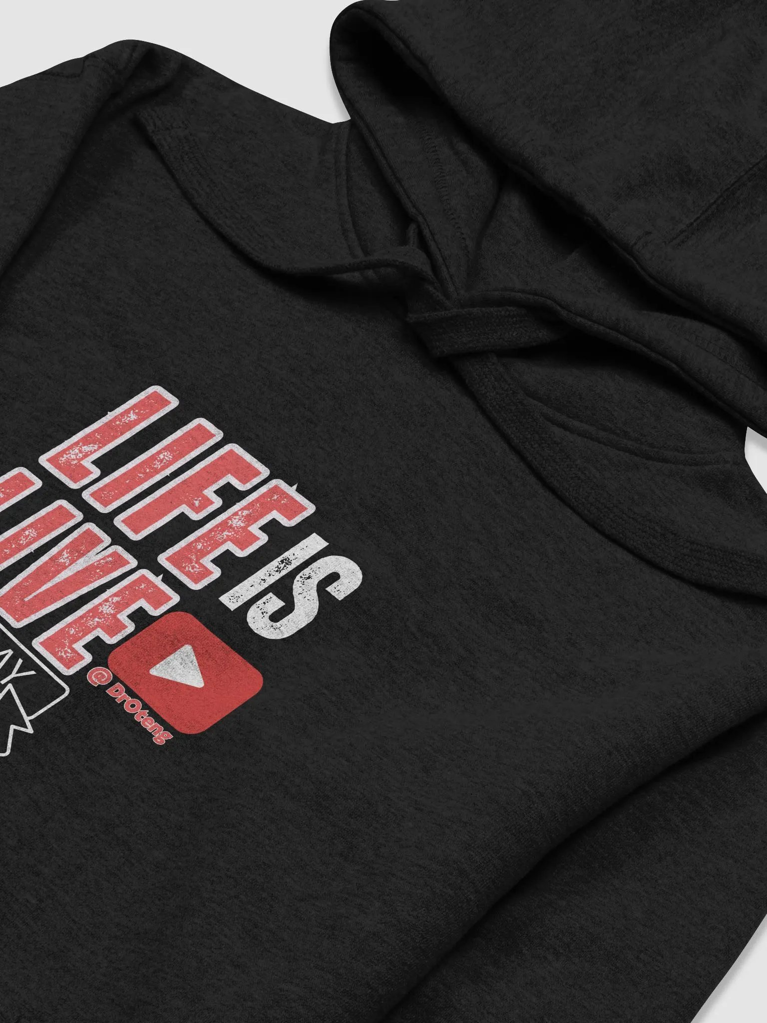 Unisex LIVE in Style Hoodie product image (3)