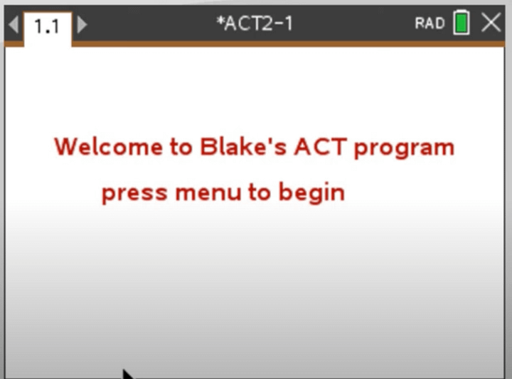 TI-Nspire ACT Calculator Program product image (2)