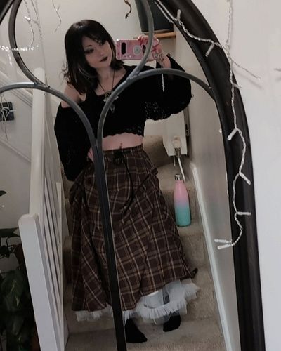 Petticoats are warm, hand knitted jumper also