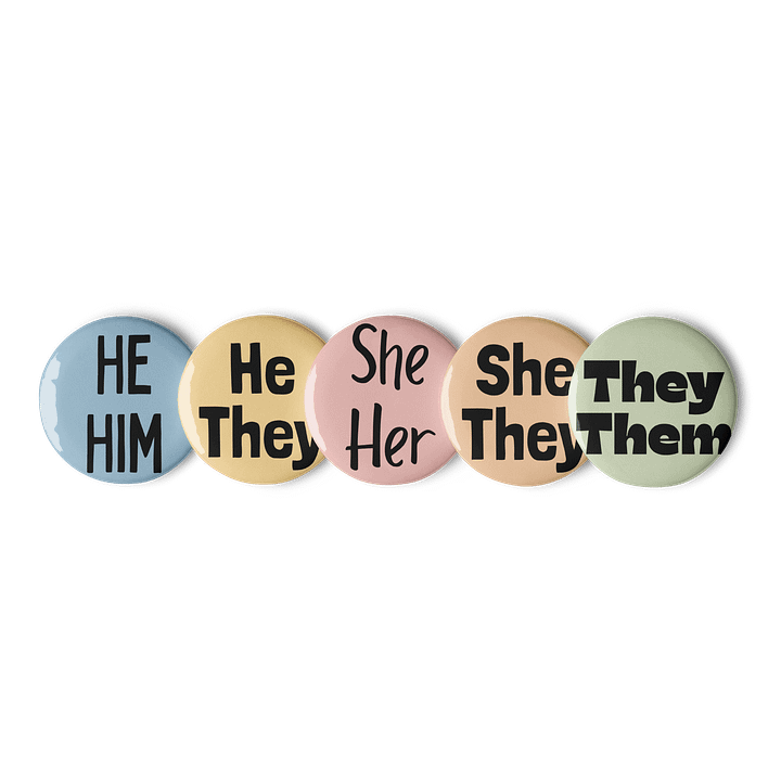 Pronoun Pins product image (1)