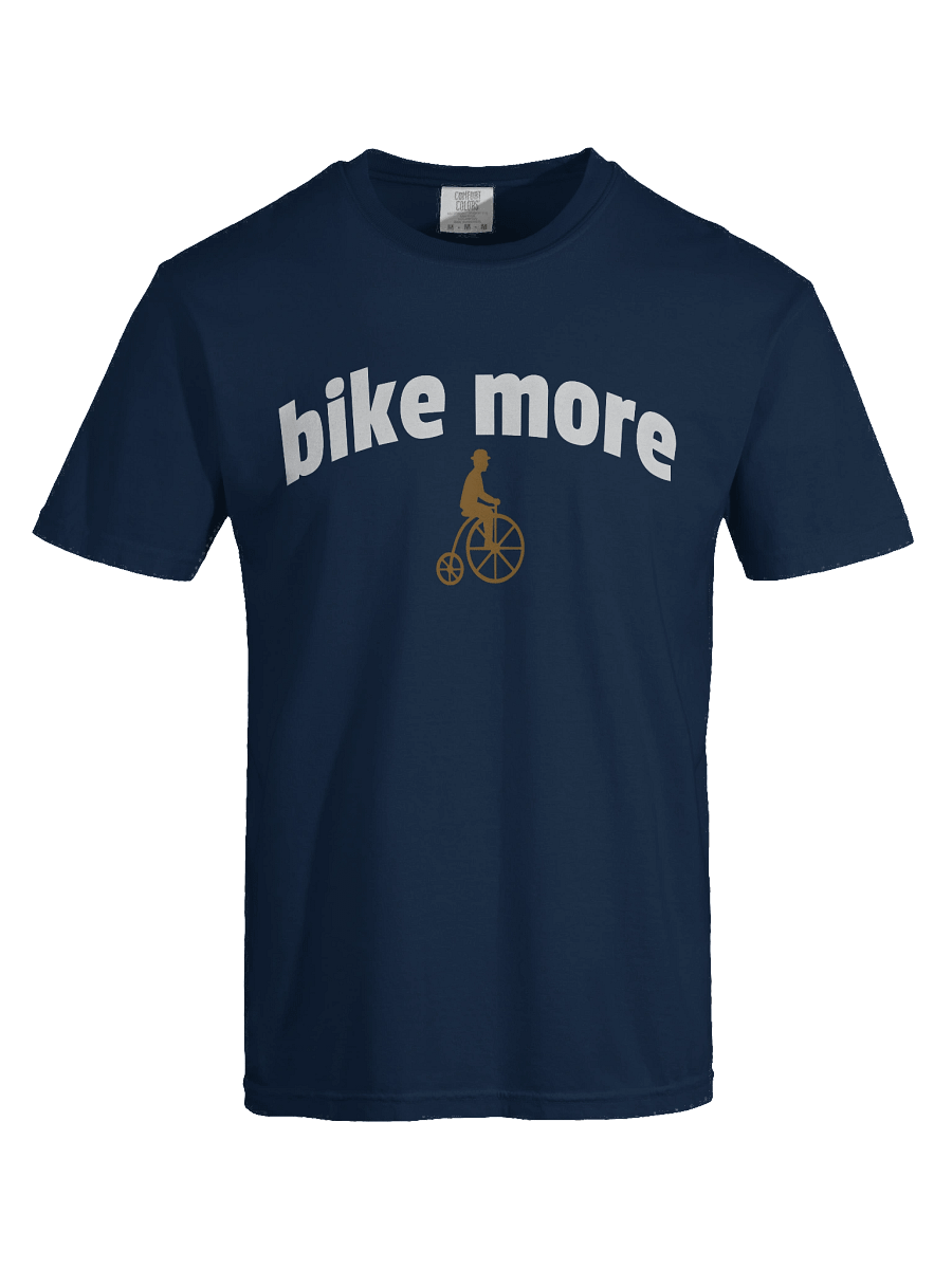 Bike More T-Shirt – Vintage Penny-Farthing Cycling Tee, Retro Bicycle Shirt, Bike Lover Gift product image (69)