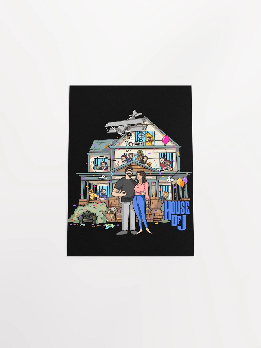 "Full House of J" Poster (Dark) product image (19)