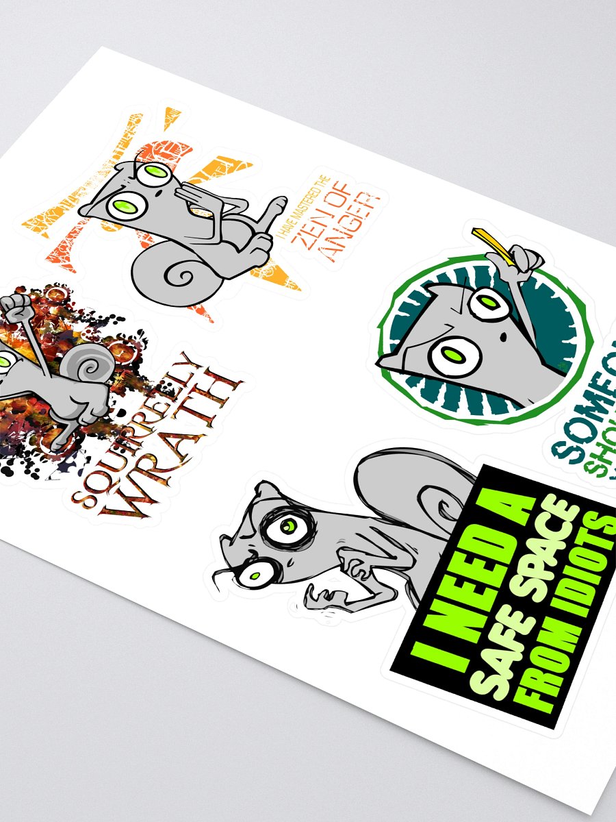Foamy The Squirrel Sticker Sheet! #1 product image (2)