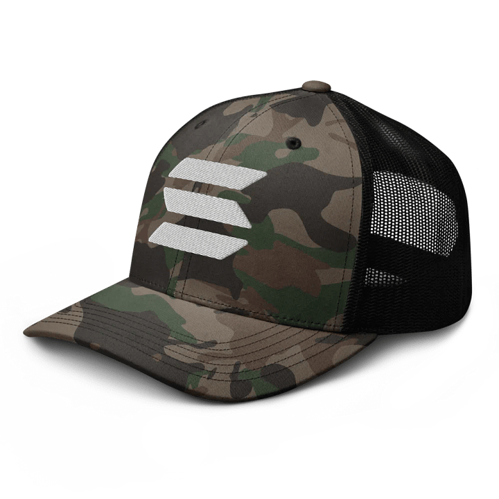 Solana Logo Embroidered Camo Hat product image (2)