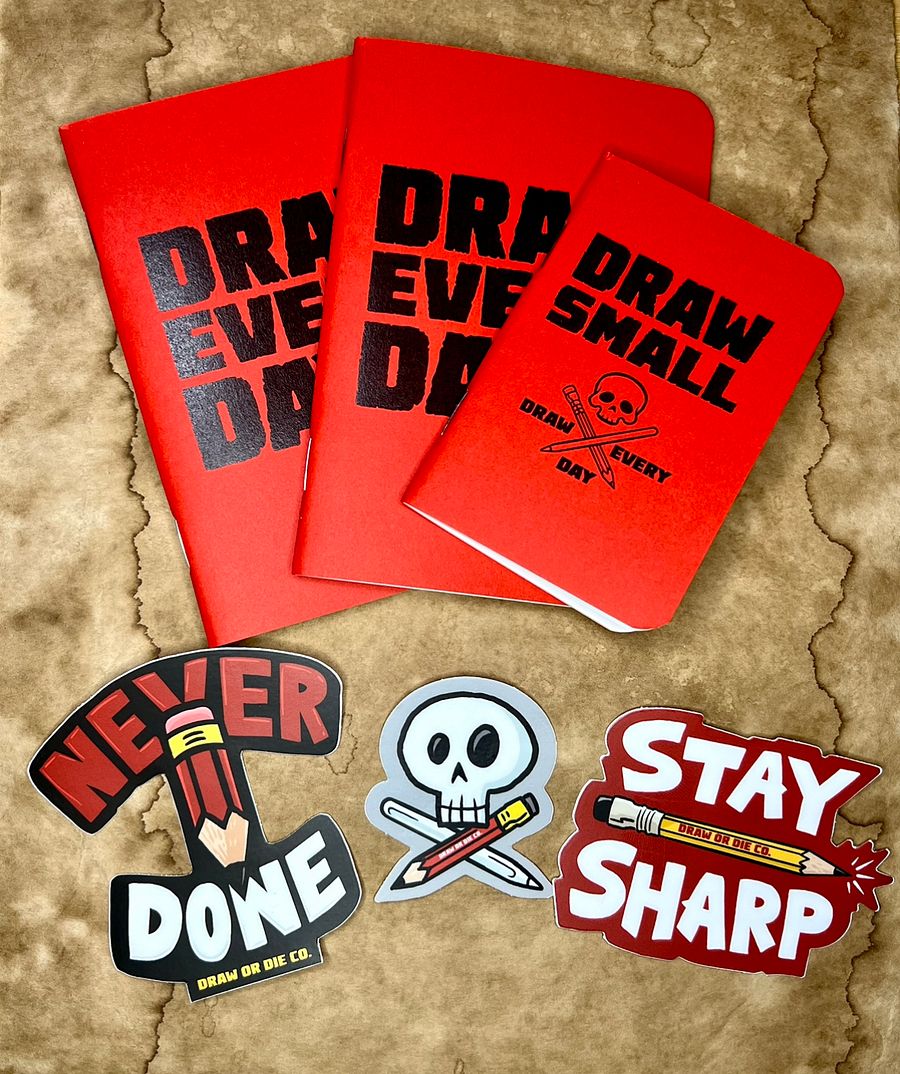 Sketchbook and Sticker Bundle product image (1)