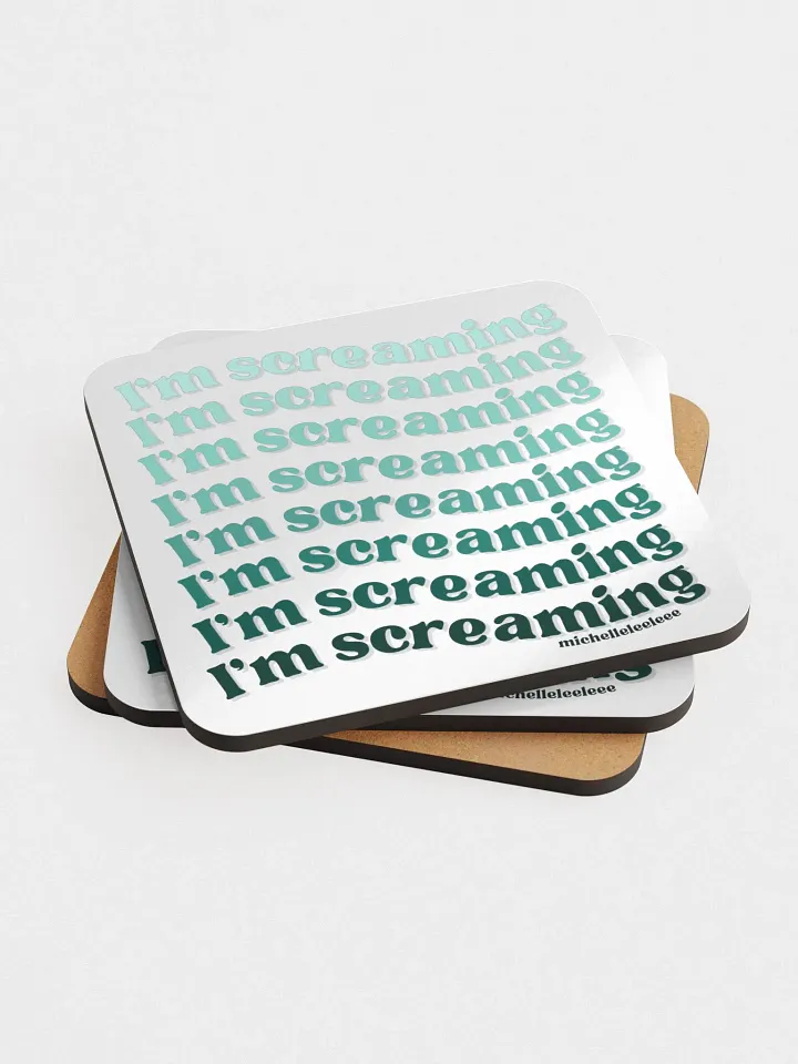 I'm Screaming Gradient Coaster product image (2)
