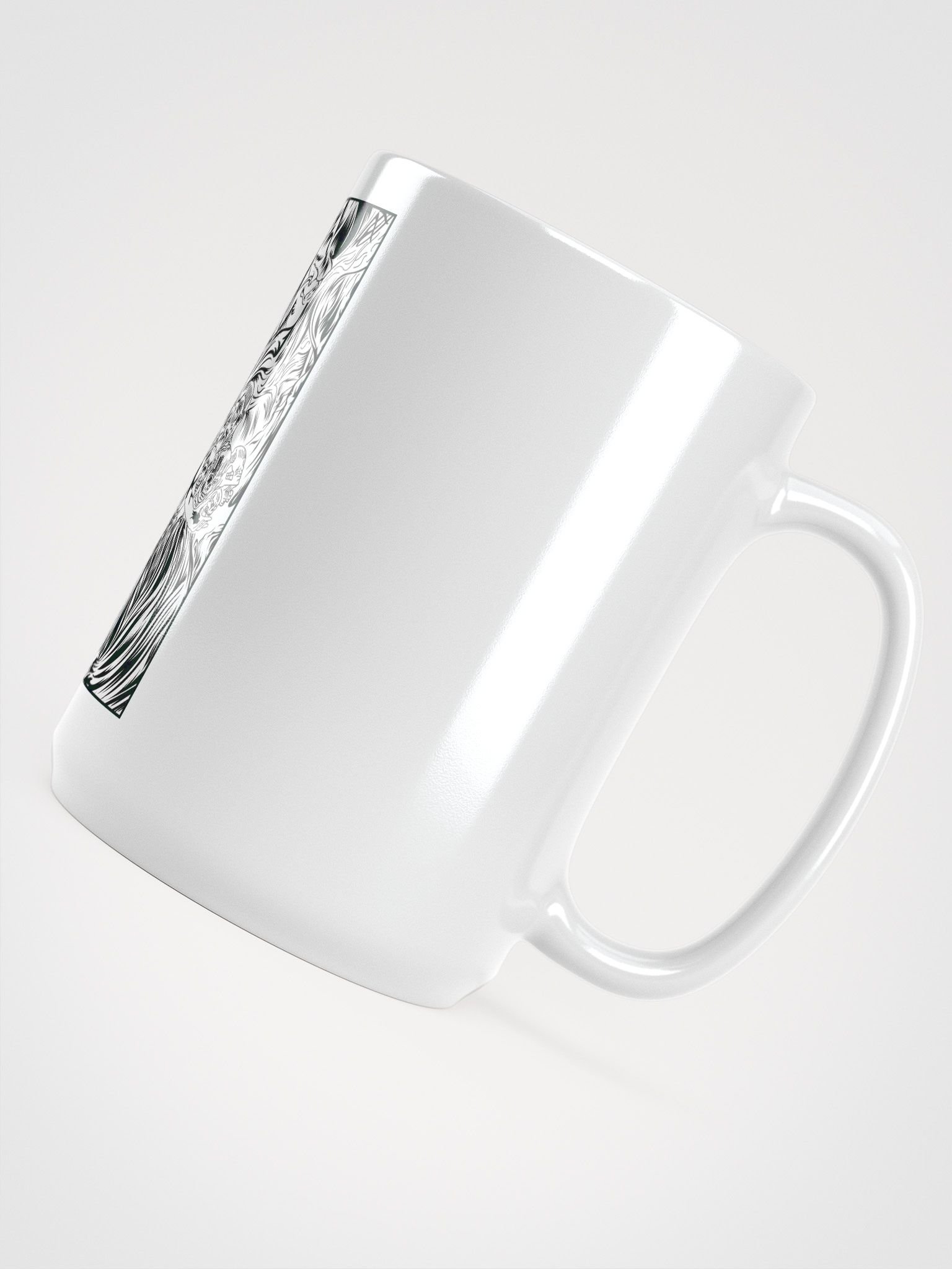 Founding Titan: Eren’s Final Power White Glossy Mug product image (5)