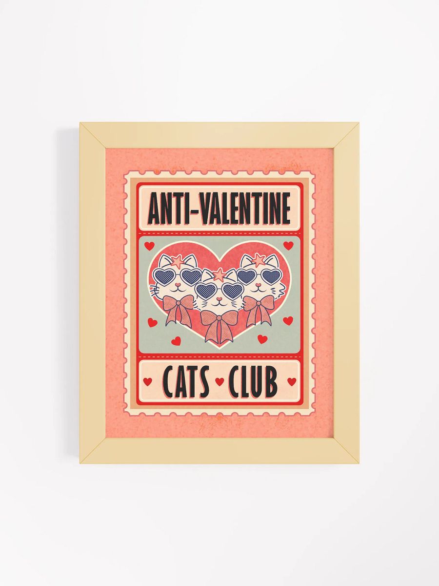 Galentine Cats Club - Wall art product image (49)