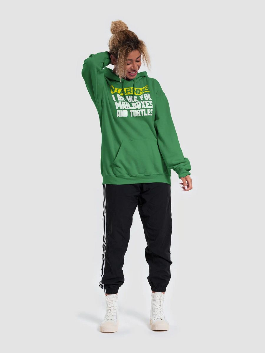 Warning I brake for mailboxes UNISEX hoodie product image (45)
