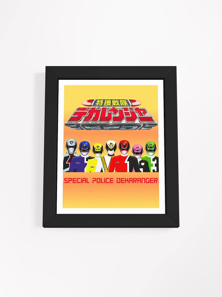 Dekaranger Special Police Matte Poster product image (7)