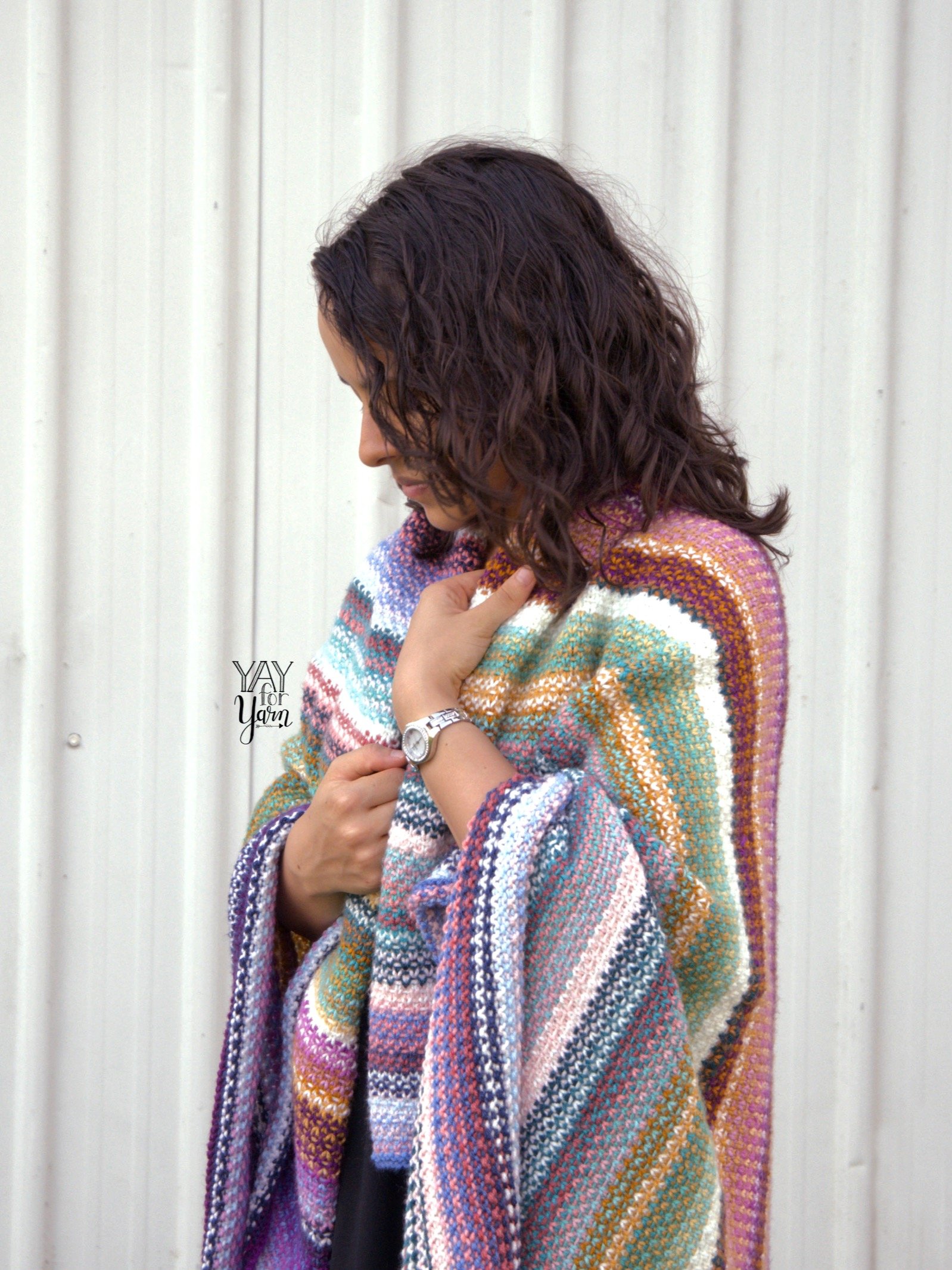 Brava Stripe Blanket - PDF Knitting Pattern & Video Tutorial product image (5)