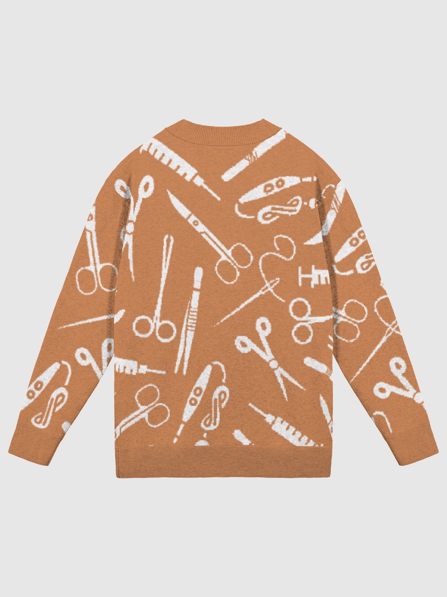 scalpel sweater (fall edition - orange) product image (6)