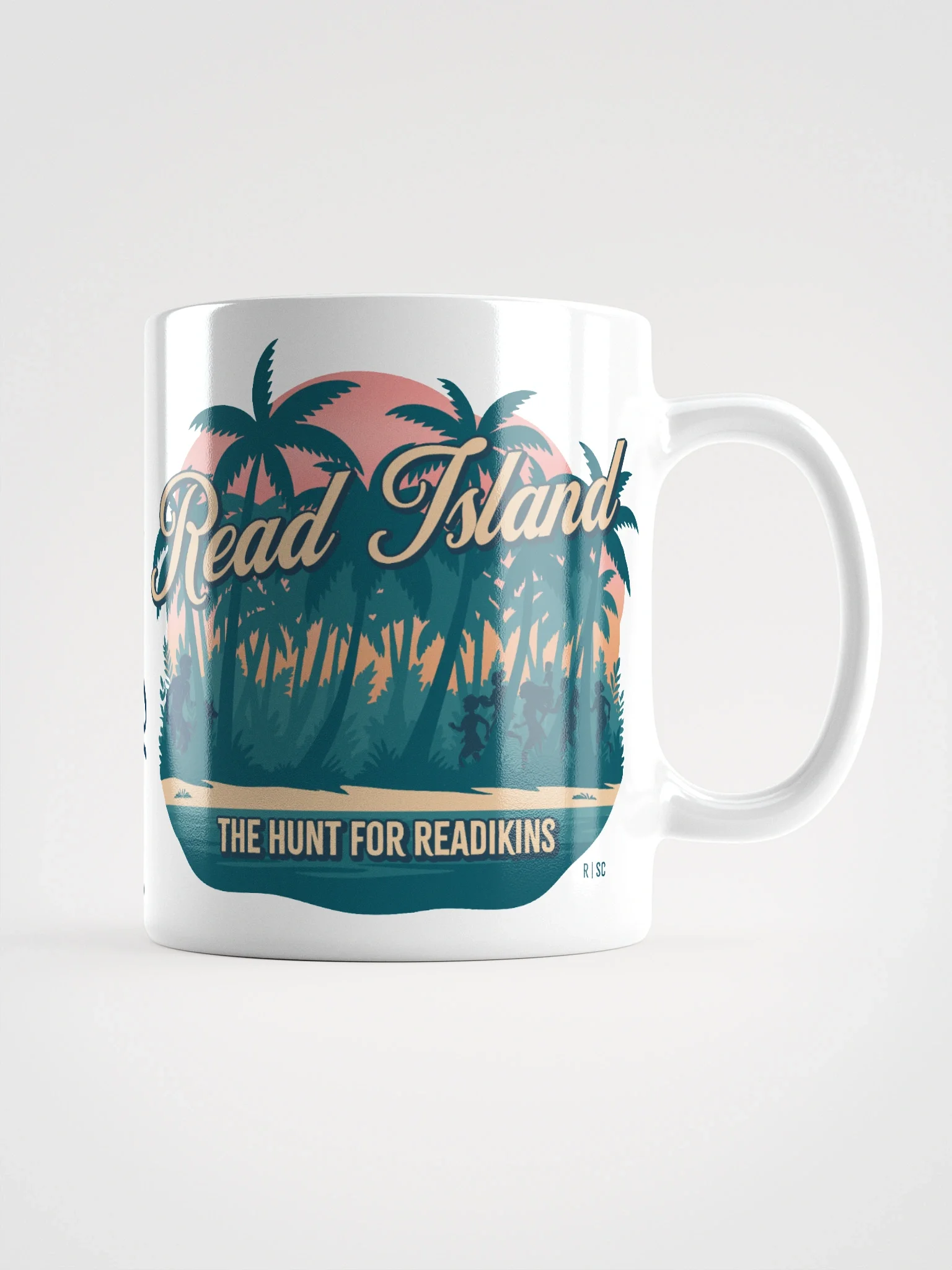 Read Island White Mug product image (6)