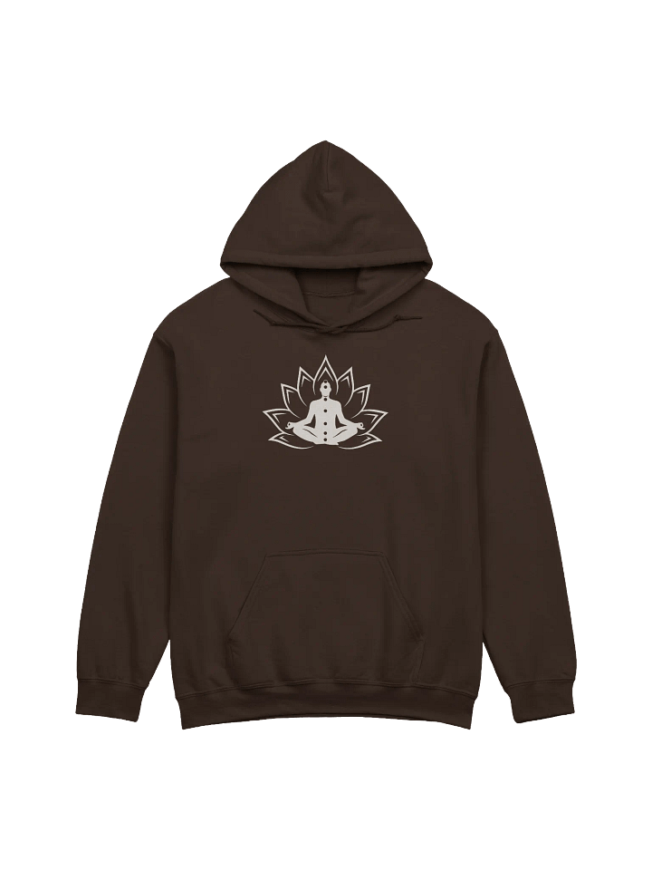 Meditative Lotus Hoodie - Zen Comfort Wear product image (2)