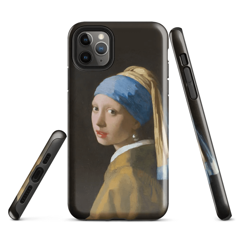 Girl with a Pearl Earring iPhone® Tough Case product image (5)