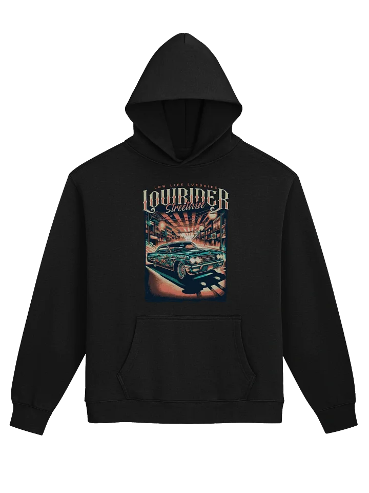 Stylish Retro Lowrider Hoodie for Streetwear Fashionista product image (1)