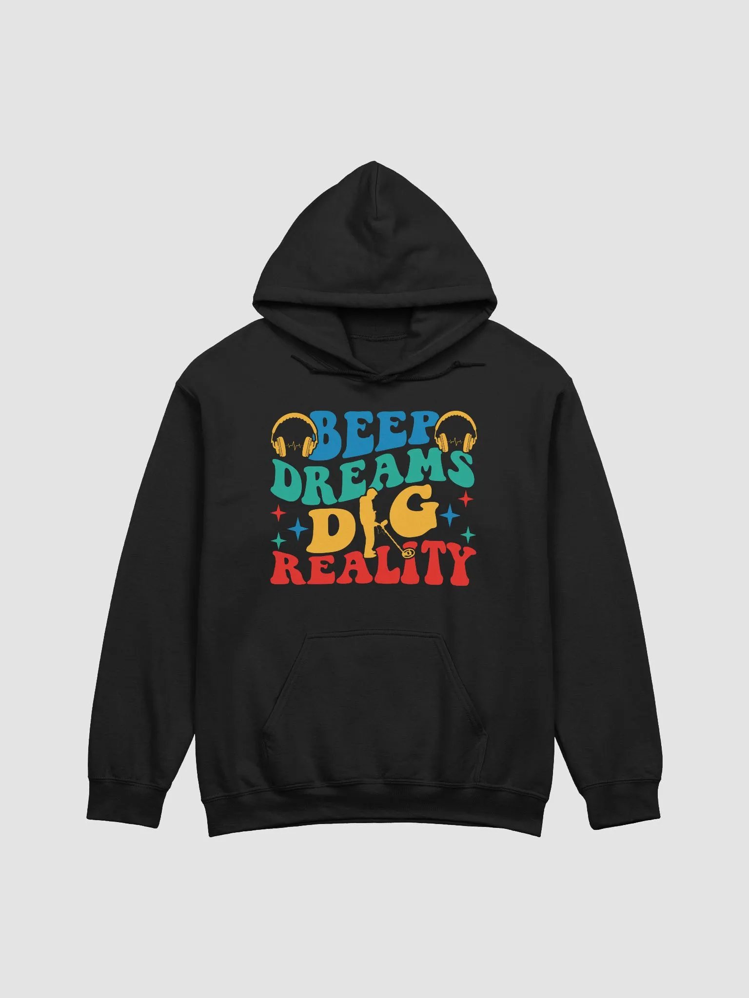 Beep Dreams Dig Reality Unisex Hoodie product image (7)