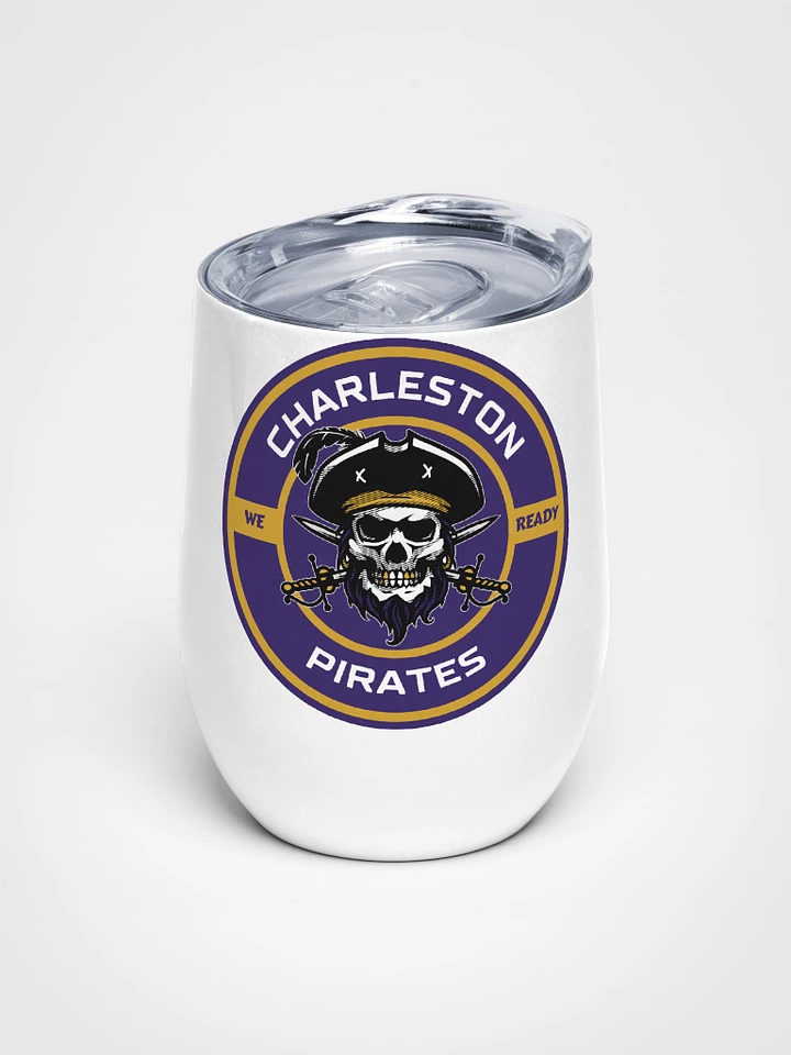 Charleston Pirates Wine Tumbler product image (1)