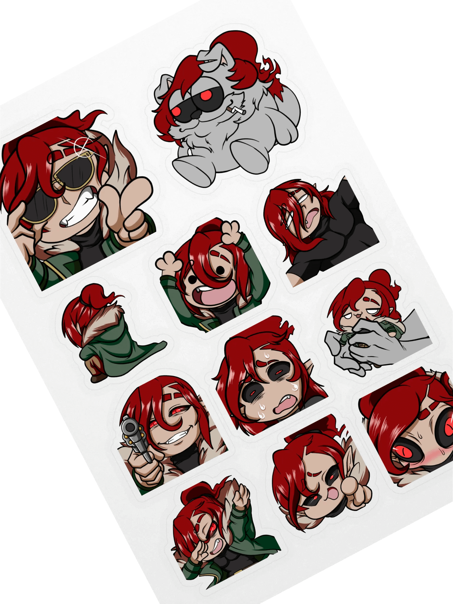 Kain Sticker Sheet product image (1)