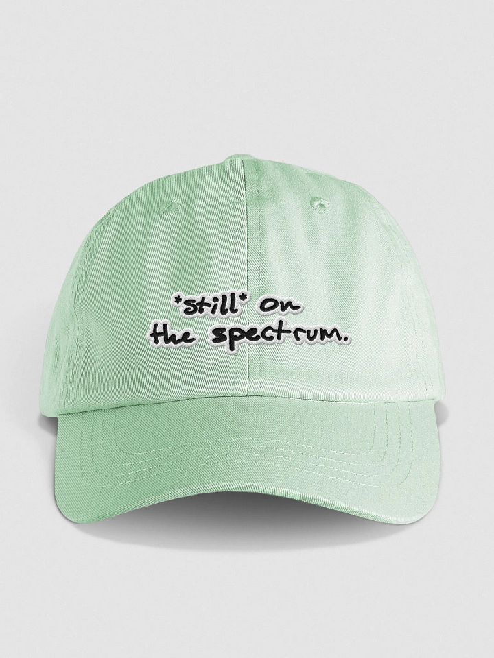 *still* on the specturm pastel dad hat (bubble design) product image (1)