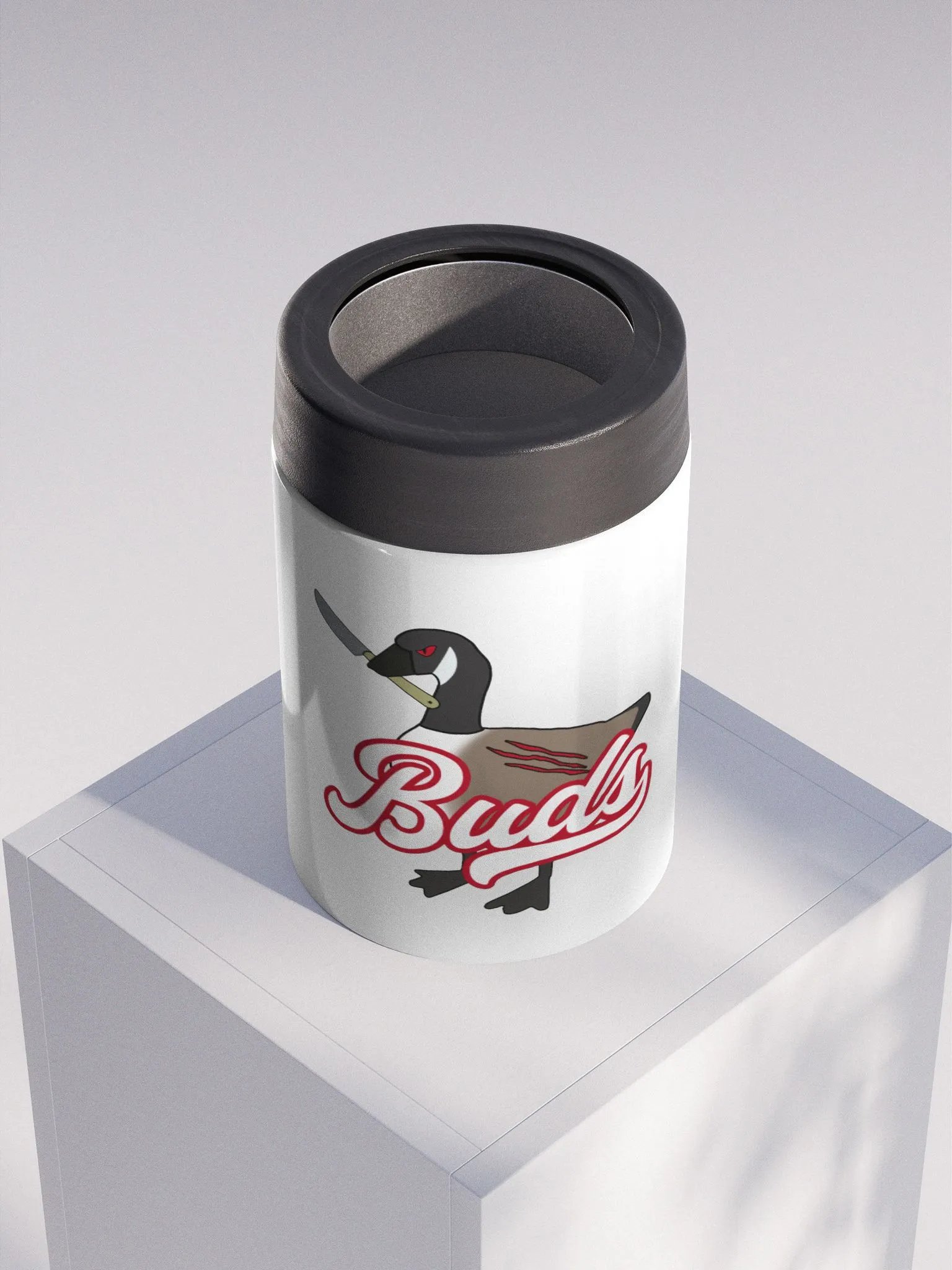Buds Hockey Logo Canadian Goose Stainless Steel Koozie product image (4)