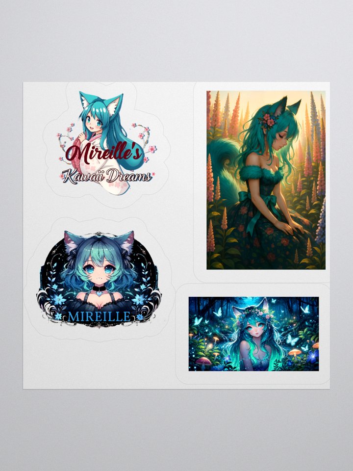 Mireille Cut Sticker Set product image (1)