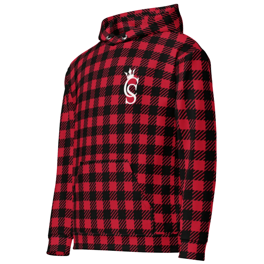 Limited Edition Plaid "King Chauncey" Christmas Hoodie product image (7)