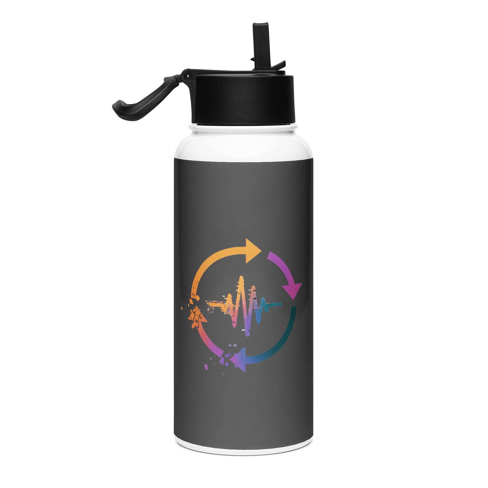 Counterwave Logo Stainless Steel Water Bottle product image (4)