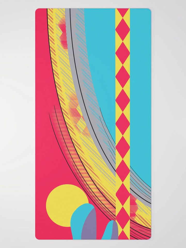 Sunset Lemonade gaming desk pad product image (2)